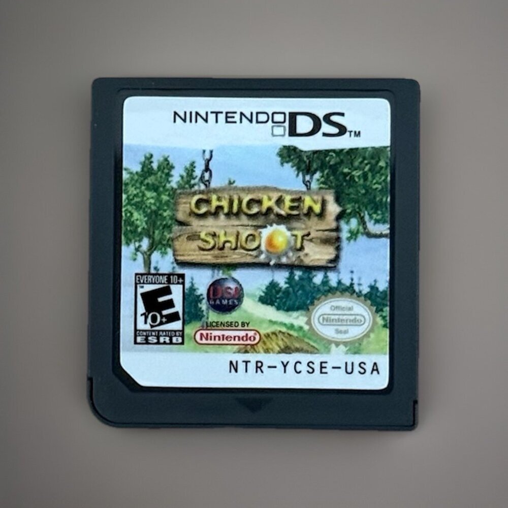 Chicken Shoot Nintendo DS Game Complete In Box CIB Authentic Working Tested - Picture 9 of 11